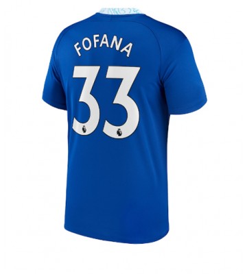 Chelsea Wesley Fofana #33 Hjemmedrakt 2022-23 Kortermet